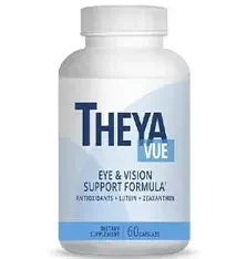 TheyaVue eye and vision wellness support capsule bottle